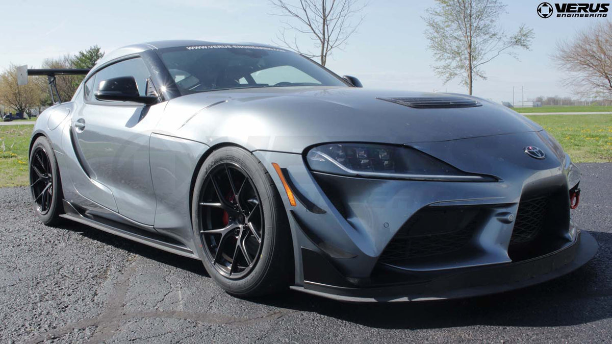 Verus Engineering GR Supra Carbon Polyweave Side Splitter Kit Verus Engineering GR Supra Carbon Polyweave Side Splitter Kit