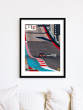 Super Lap Battle COTA 2021 Limited Edition Poster (ONLY 86 Copies)