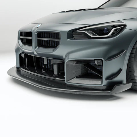 Revozport BMW M2 G87 Coupé 2023+ Carbon Fiber Splitter & Air Dam