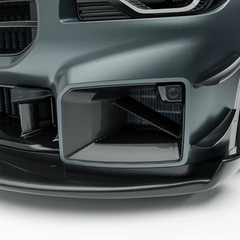 Revozport BMW M2 G87 Coupé 2023+ Carbon Fiber Front Bumper Inlets