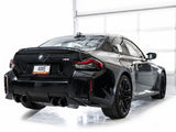 AWE Tuning BMW G87 M2 Track Edition Exhaust - Diamond Black Tips