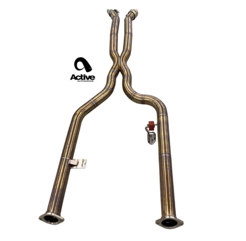 Active Autowerke G80/G82 M3/M4 Signature mid-pipe with X-Pipe