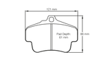 Pagid Racing brake pads