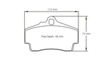 Pagid Racing brake pads