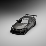 Vulcan Alpha BMW G87 M2 Carbon Fiber Swan Neck Single Element Wing