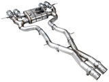 AWE Tuning BMW G87 M2 SwitchPath Edition Exhaust - Chrome Silver Tips