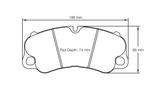 Pagid Racing brake pads