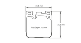 Pagid Racing Brake Pads – BMW F8X M2, M3, M4