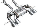 AWE Tuning BMW G87 M2 SwitchPath Edition Exhaust - Chrome Silver Tips
