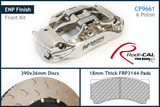 AP Racing by Essex Radi-CAL Competition Front Brake Kit – Porsche 992 GT3, GT3 RS, Carrera, Turbo