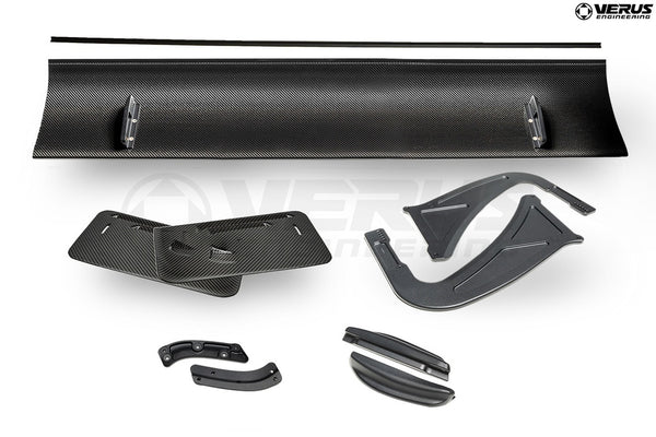 パーツ FiR COMPOSITE WING WHEEL F/R SET A0598A_V1XSwanNeckRearWingKit-