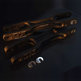 BBT billet rear lower control arms with marked mounting positions