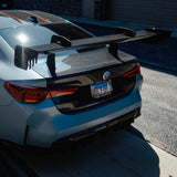 Vulcan Alpha BMW G82 M4 Carbon Fiber Single Element Swan Neck Wing
