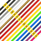 HEL braided brake line hose color options