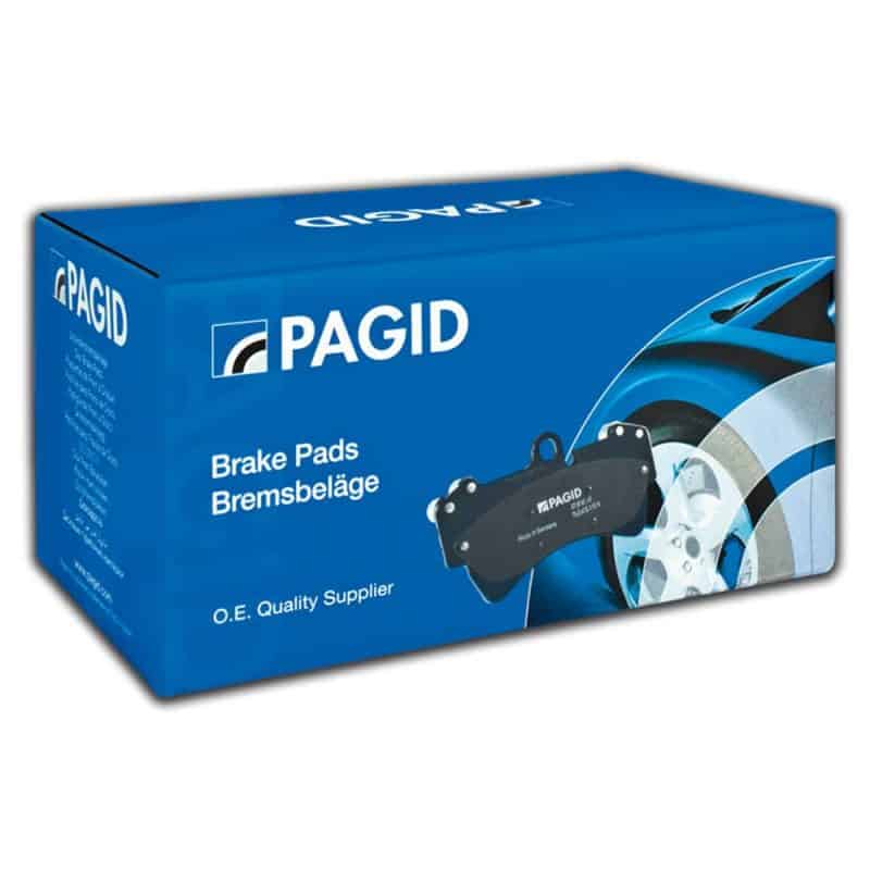 Pagid Racing Brake Pads for 991 GT3/RS & Turbo with Standard Steel Bra ...