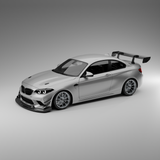 Vulcan Alpha BMW F82 M4 Carbon Fiber Single Element Swan Neck Wing