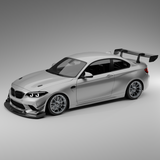 Vulcan Alpha BMW F87 M2 Aero Package - Swan Neck Wing