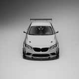 Vulcan Alpha BMW F87 M2 Carbon Fiber Single Element Wing