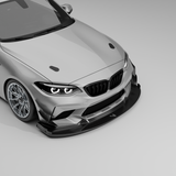 Vulcan Alpha BMW F87 M2 Carbon Fiber Front Splitter