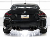 AWE Tuning BMW G87 M2 SwitchPath Edition Exhaust - Diamond Black Tips