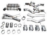 AWE Tuning BMW G87 M2 SwitchPath Edition Exhaust - Chrome Silver Tips