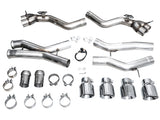 AWE Tuning BMW G87 M2 Track Edition Exhaust - Chrome Silver Tips