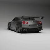 Vulcan Alpha Nissan GTR R35 DRS Carbon Fiber Dual Element Wing