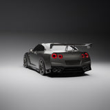 Vulcan Alpha Nissan GTR R35 Carbon Fiber Single Element Wing