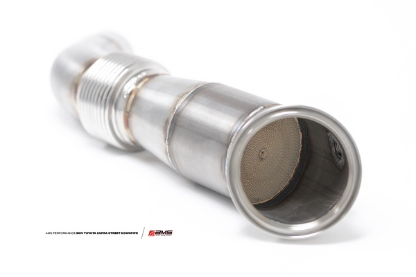 A90 GRスープラ　神風 STRAIGHT DOWN PIPE 触媒 A90 GRスープラ 神風 STRAIGHT DOWN PIPE 触媒 - メルカリ